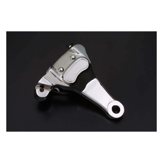 Brake caliper & bracket assembly, rear. Chrome — 00-03 XL Sportster (NU)