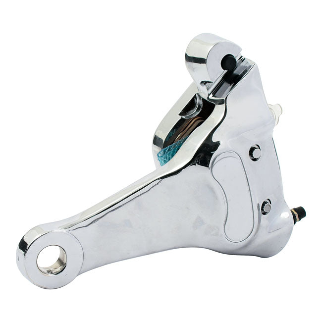 Brake caliper & bracket assembly, rear. Chrome — 00-03 XL Sportster (NU)