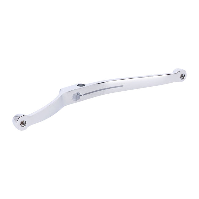 Shifter lever, heel/toe style. Chrome — 54-73 FL (NU)