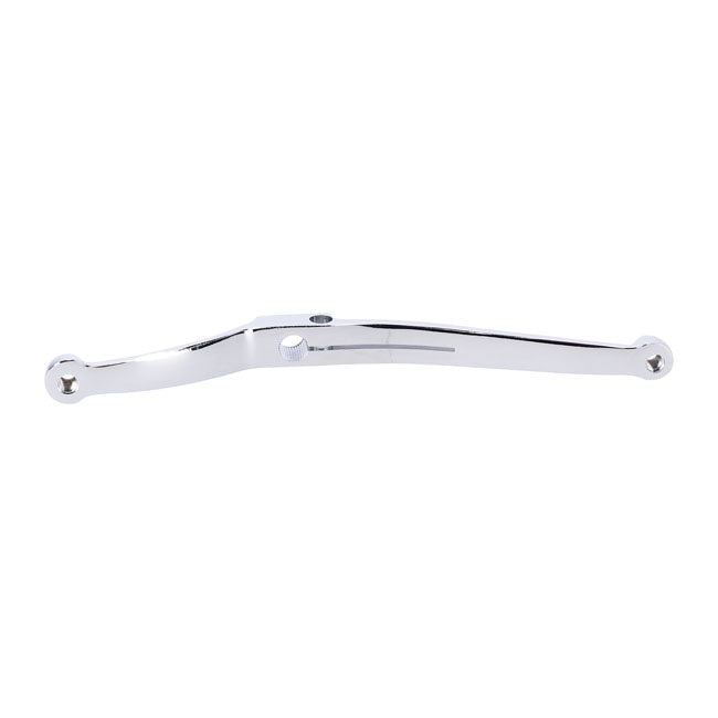 Shifter lever, heel/toe style. Chrome — 54-73 FL (NU)