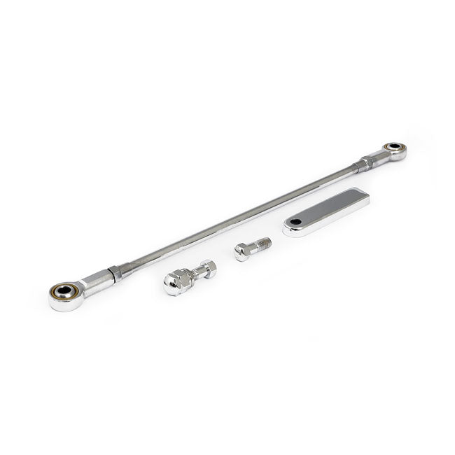 Shifter rod assembly. Chrome — 93-05 Dyna FXDWG (NU)
