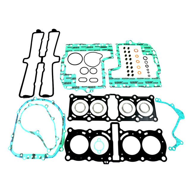 Athena, complete motor gasket kit — Yamaha: 94-95 FZR R 600cc; 96-98 YZF R THUNDER CAT 600cc