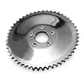 Rear sprocket solid, chrome. 51t