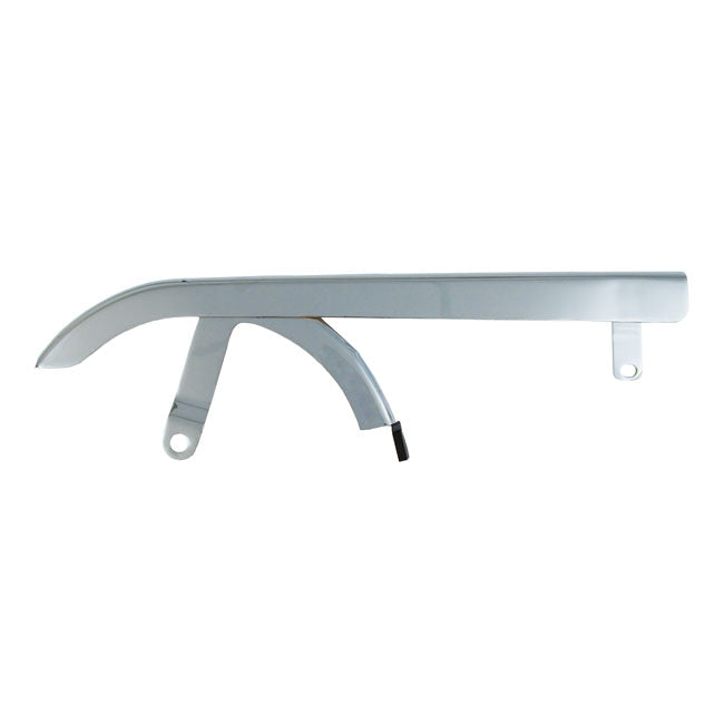 Upper belt guard, XL Sportster. Chrome — 00-03 XL Sportster (NU)
