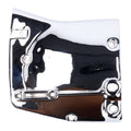 XL Sportster sprocket cover. Chrome — 91-03 XL Sportster (Excl. XL883C;1200S/C models) (NU)