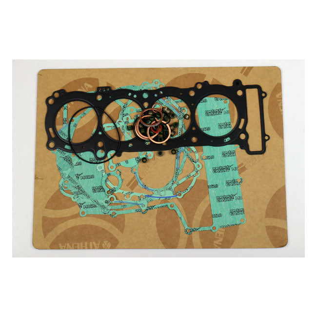 Athena, engine gasket kit — Yamaha: 01-18 FJR 1300cc; 01-17 FJR A 1300cc; 01-17 FJR ABS 1300cc; 01-17 FJR AS 1300cc