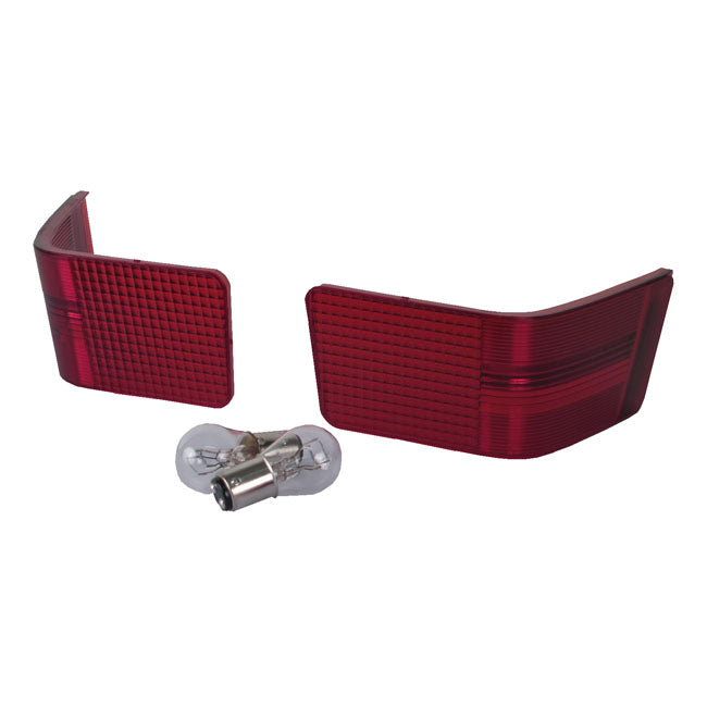 Tour-Pak replacement lens kit. Red lens