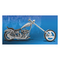 Paughco, Upswept drag pipes. Straight cut. Chrome — 86-03 XL Sportster (NU)