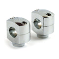 1 1/4" rise domed risers — 73-02 Big Twin; Twin Cam B; XL Sportster (Excl. FLT)