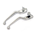 Handlebar lever set, polished