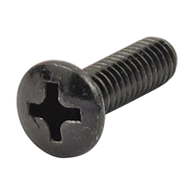 Screw, handlebar master cylinder cover. Black