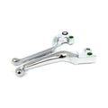 Handlebar lever kit, wide blade — 82-95 Big Twin; XL Sportster (NU)