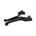 Handlebar lever kit, wide blade — 82-95 Big Twin; XL Sportster (NU)