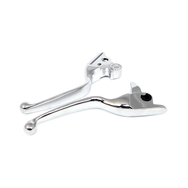 Handlebar lever kit, wide blade — Cable operated clutch - 08-13 all FLT/Touring; 14-16 FLHR/C models (NU)