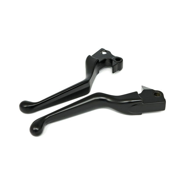 Handlebar lever kit, wide blade — 04-13 XL Sportster; 08-12 XR1200 (NU)