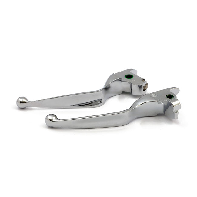 Handlebar lever kit, wide blade — Hydr. operated clutch - 14-16 FLT/Touring (Excl. FLHR; FLHRC; Trikes) (NU)