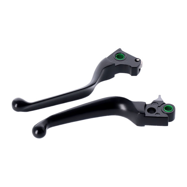 Handlebar lever kit, wide blade — Hydraulic operated clutch - 96-06 all Big Twin; 02-05 V-Rod (NU)