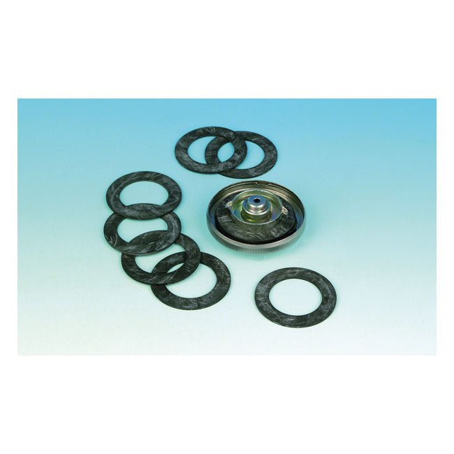 James, bajonet gas cap gasket. Thin — 36-82 Flathead; Knuckle; Pan; Shovel (NU)
