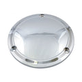 Derby cover, stepped. Chrome — 70-98 Big Twin (NU)