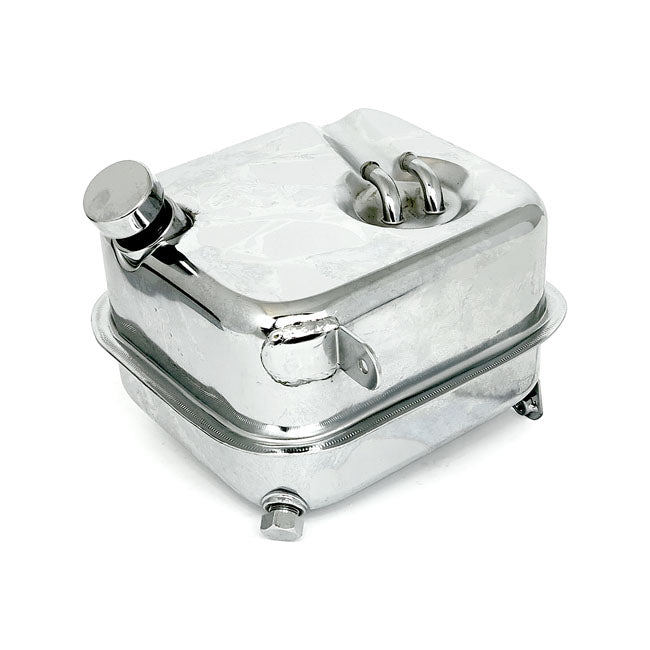 Oil tank, Shovelhead. Chrome — L82-86 4-speed FL; FX (Excl. Softail). With external oil filter (NU)