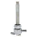 Pingel, Power-Flo petcock round flame — 75-06 Big Twin; XL Sportster (NU) (Excl. inj. models); customs with 75-up style threaded tanks