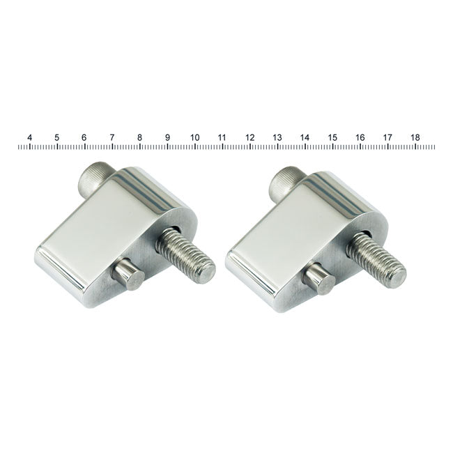 Pingel passenger floorboard extenders, 1" — 93-09 FLT/Touring (NU)