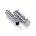 Kustom Tech, FL handlebar grip set. Chromed aluminum