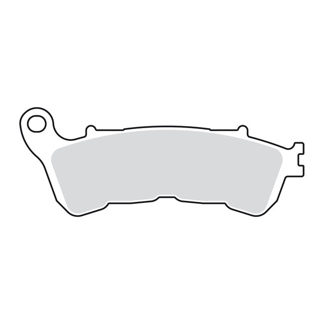 EBC, brake pad set. Organic — Front: 14-22 XL Sportster