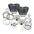S&S, 95" big bore cylinder & piston kit. Black