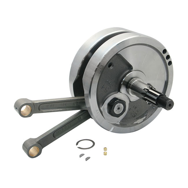 S&S, flywheel assembly for 93" P/SH-series engines — P93; P93H ALT/GEN.; SH93/SH93H ALT.; SH93/SH93H ALT./GEN.