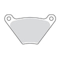 EBC, brake pads. V-Pad semi sintered copper — Front: 1973 XL Sportster; FX; 72-84 FL.  Rear: 73-80 FL; 73-83 FX (NU)