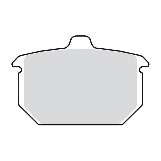EBC Double-H Sintered brake pads — Rear: 82-E87 XL Sportster; FXR; FXST; 84-85 FX; 83-86 FXWG (NU)