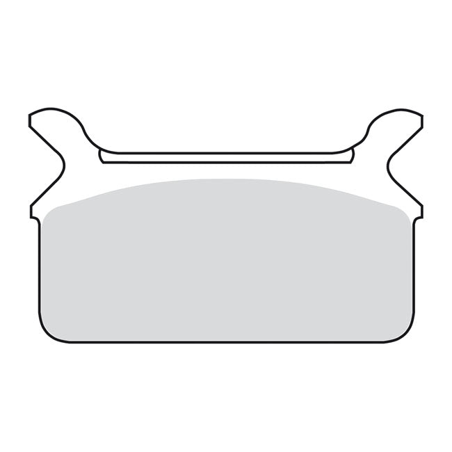 EBC, brake pad set. Organic — Rear: 86-99 FLT/Touring (NU)