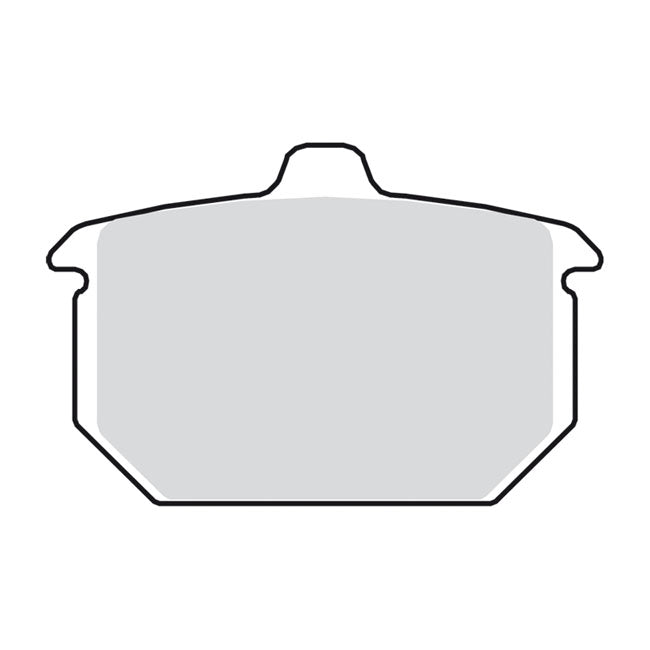 EBC, brake pads. V-Pad semi sintered copper — Rear: 82-E87 XL Sportster; FXR; FXST; 84-85 FX; 83-86 FXWG (NU)