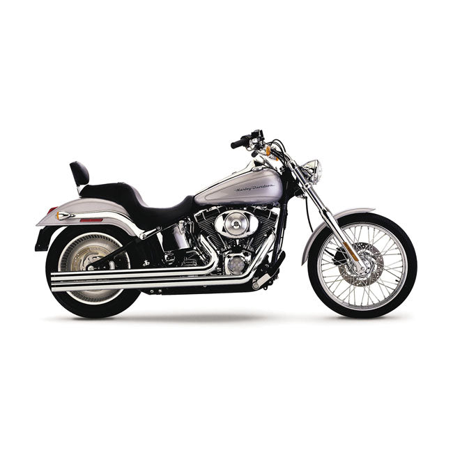 Cobra, Speedster Long exhaust — 86-06 Softail (Excl. SE & CVO engines) (NU)