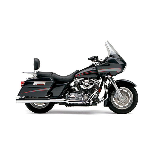 Cobra, True Dual head pipes. Chrome — 95-06 FLT/Touring (NU)