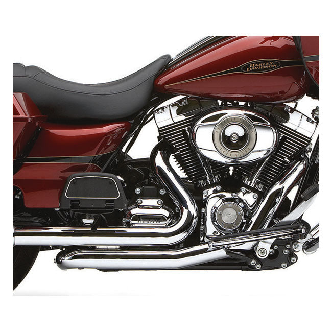 Cobra, independant dual head pipes with power port — 10-16 FLT/Touring (Excl. 2010 FLHTCUSE) (NU)