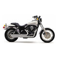 Cobra, Speedster SlashDown exhaust. Chrome — 91-05 Dyna (NU)
