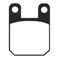 EBC Organic brake pads — Jaybrake 2 and 4 piston calipers; GMA 4 piston type "F" calipers; PM 125X2 and 125X4 calipers; 2 piston Tranz Brake calipers; Rear: Ducati: 93-95 Supermono (549cc)
