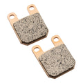 EBC Double-H Sintered brake pads — Jaybrake 2 and 4-piston calipers; GMA 4-piston type "F" calipers; PM 125X2 and 125X4 calipers; 2-piston Tranz Brake calipers; Rear: Ducati: 93-95 Supermono (549cc)
