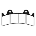 EBC Double-H Sintered brake pads — 6-piston Differential bore Jaybrake calipers; 11.5" brake rotors