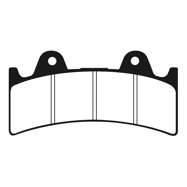 EBC Double-H Sintered brake pads — 6-piston Differential bore Jaybrake calipers; 11.5" brake rotors