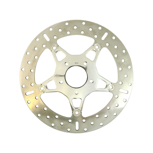 EBC, 5-Button stainless floating brake rotor. Front L/R. Pol