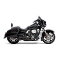 Cobra, Speedster Short Swept exhaust. Black — 17-26 FLT/Touring