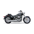 Cobra, Speedster SlashDown exhaust. Chrome — 12-17 Softail (NU)