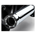 Cobra, 3" RPT Race Pro slip-on mufflers. Chrome — 04-13 XL Sportster (NU)
