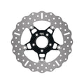 EBC, 5-Button Contour stainless floating brake rotor. Front — 00-14 Softail; 00-05 Dyna; 00-07 FLT/Touring; 00-13 XL Sportster; 08-12 XR1200. Front; for models with dual front discs only (NU)