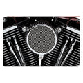 Cobra, Naked air cleaner kit. Plain. Chrome — 01-15 Softail; 04-17 Dyna (Excl. 2017 FXDLS); 02-07 FLT/Touring (NU)