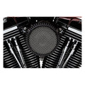 Cobra, Naked air cleaner kit. Plain. Black — 01-15 Softail; 04-17 Dyna (Excl. 2017 FXDLS); 02-07 FLT/Touring (NU)