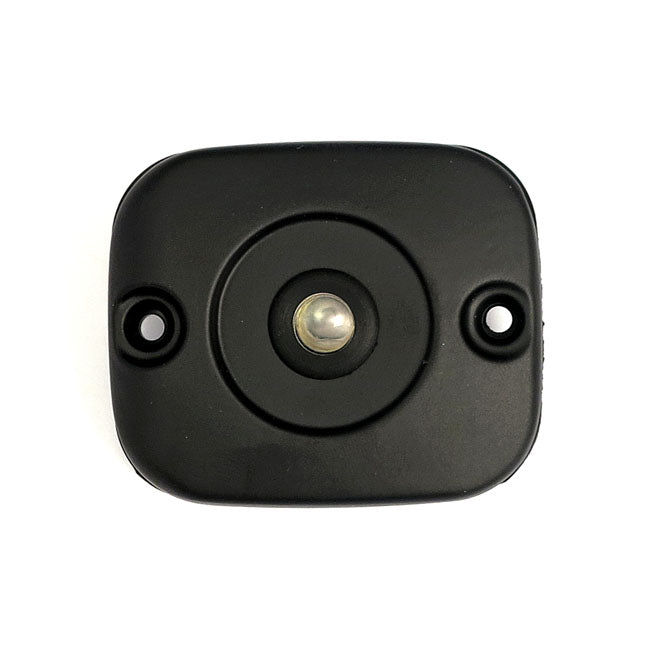 Master cyl cover, for sight glass, black